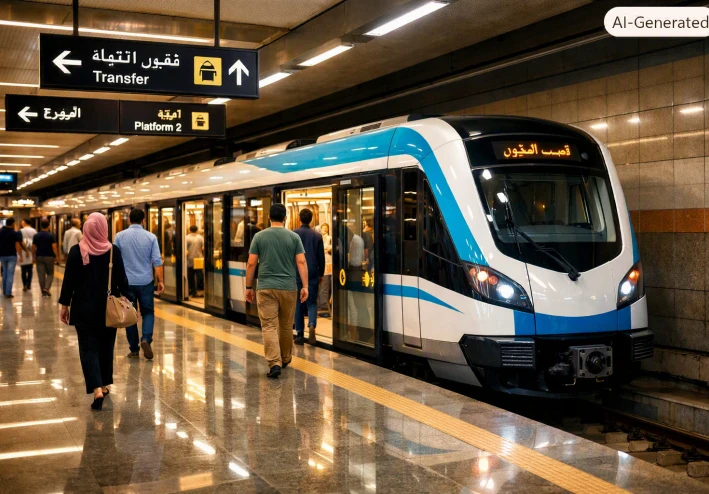 إفتاح المرحلة الأولى من الخط الرابع لمترو الأنفاق: قفزة نوعية في شبكة النقل الحضري بالقاهرة