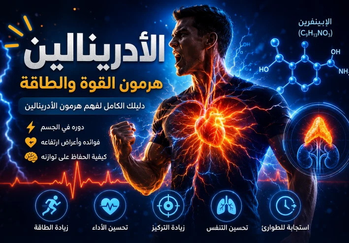 الادرينالين وجميع وظائفه