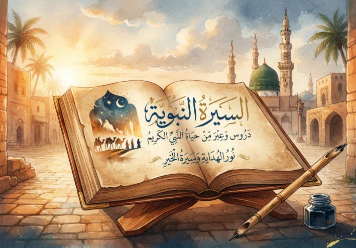 أنوار الهدى: دروس وعِبر من السيرة النبوية العطرة