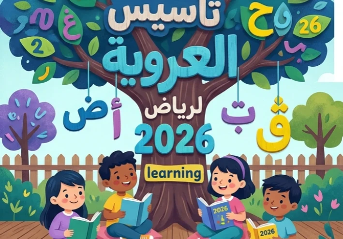 📓 تحميل مذكرة تأسيس الحروف العربية لرياض الأطفال PDF 2026 مجانًا | أفضل مذكرة لتعليم الحروف للأطفال