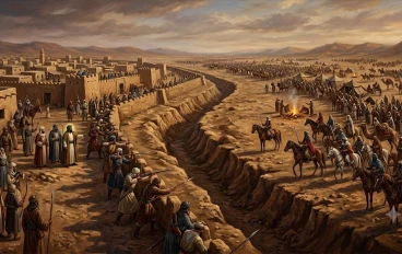 ملحمة الصمود والحيلة الشاملة: غزوة الخندق من التخطيط إلى النصر النهائي