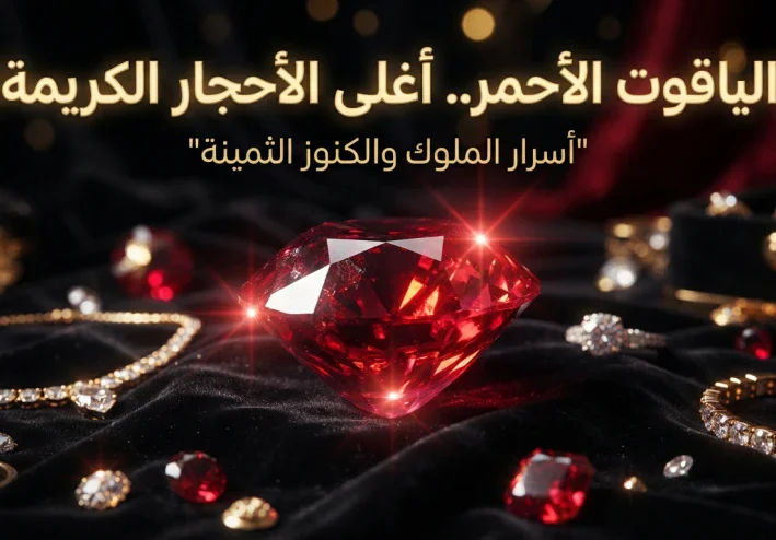 الياقوت الأحمر.. حجر الملوك ورمز القوة والجمال عبر العصور