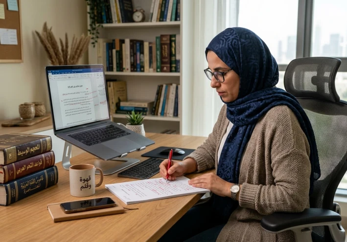 الربح من التنسيق والتدقيق اللغوي: دليل شامل لتحويل مهاراتك اللغوية إلى دخل مستمر