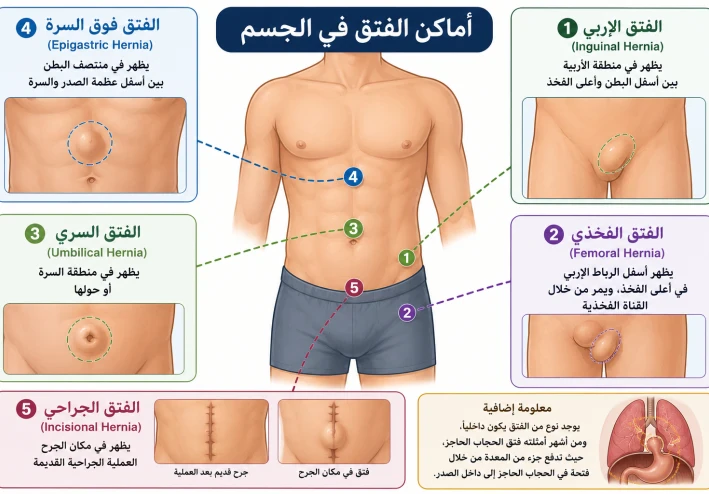 يعني إيه فتاق أو فتق أو عَرَق؟ Hernia