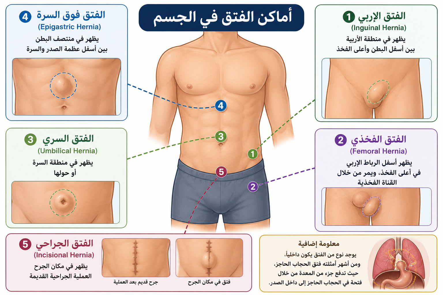 يعني إيه فتاق أو فتق أو عَرَق؟ Hernia