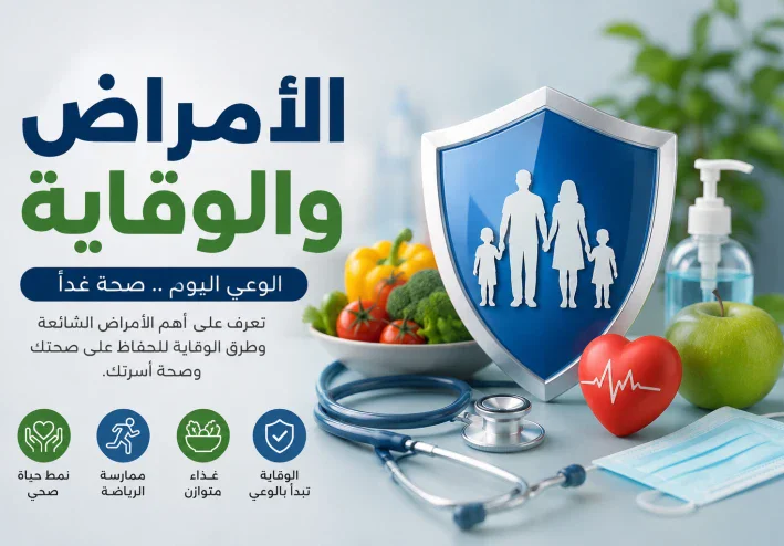 دليل شامل حول الأمراض والعلاجات: طرق الوقاية وأحدث أساليب الشفاءالحديثه