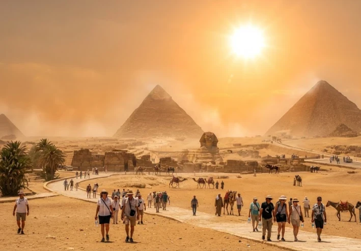 موجة حارة غير مسبوقة: تفاصيل طقس مصر وشمال إفريقيا ونصائح ذهبية لتجاوز الحرارة القاتلة