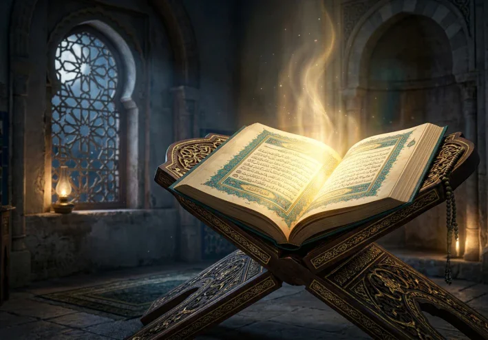 القرآن الكريم : ربيع القلوب ونور الإنسانية الخالد