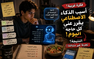     طلبت من الذكاء الاصطناعي أن يقرر يومي بالكامل… وكانت أغرب تجربة