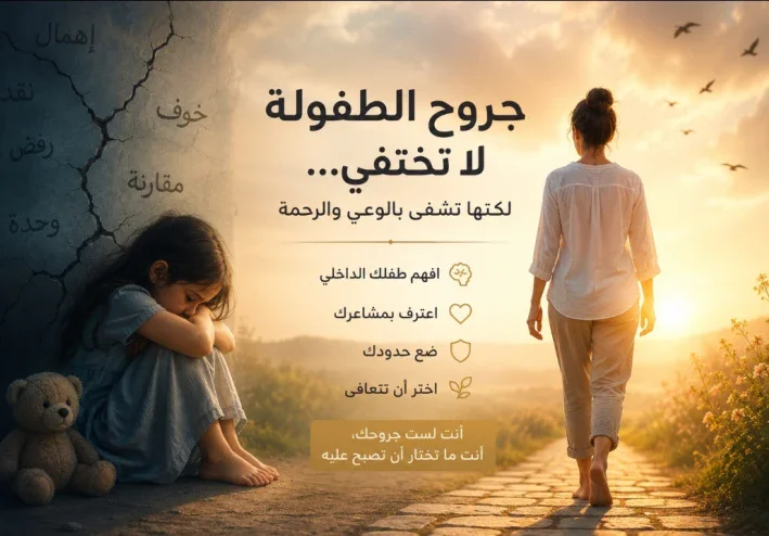جروح الطفولة والطفل الداخلي | كيف تؤثر على شخصيتك وعلاقاتك؟ دليل عملي للتعافي