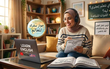 ​جواز سفرك للعالم: ليه الإنجليزي مش رفاهية، وازاي تتقنه من كنبتك؟