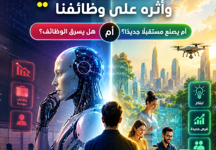 الذكاء الاصطناعي لن يأخذ وظيفتك غدًا... لكنه قد يأخذها من شخص يعرف كيف يستخدمه أفضل منك!