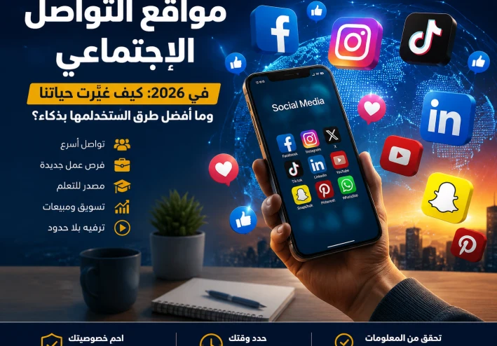 مواقع التواصل الاجتماعي في 2026: بين الفرص الكبيرة والتحديات اليومية