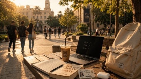 🌟 على باب الجامعة