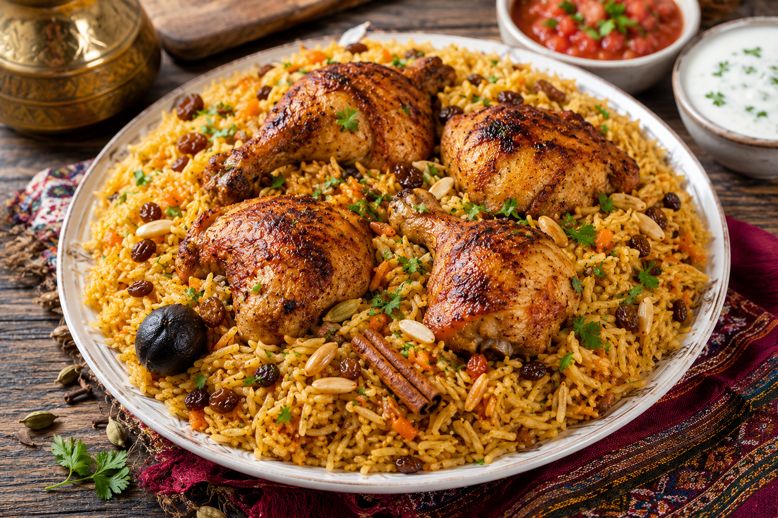 صورة مقال طريقة عمل كبسة الدجاج السعودية الأصلية.. الوصفة التقليدية بخطوات سهلة وطعم لا يقاوم 