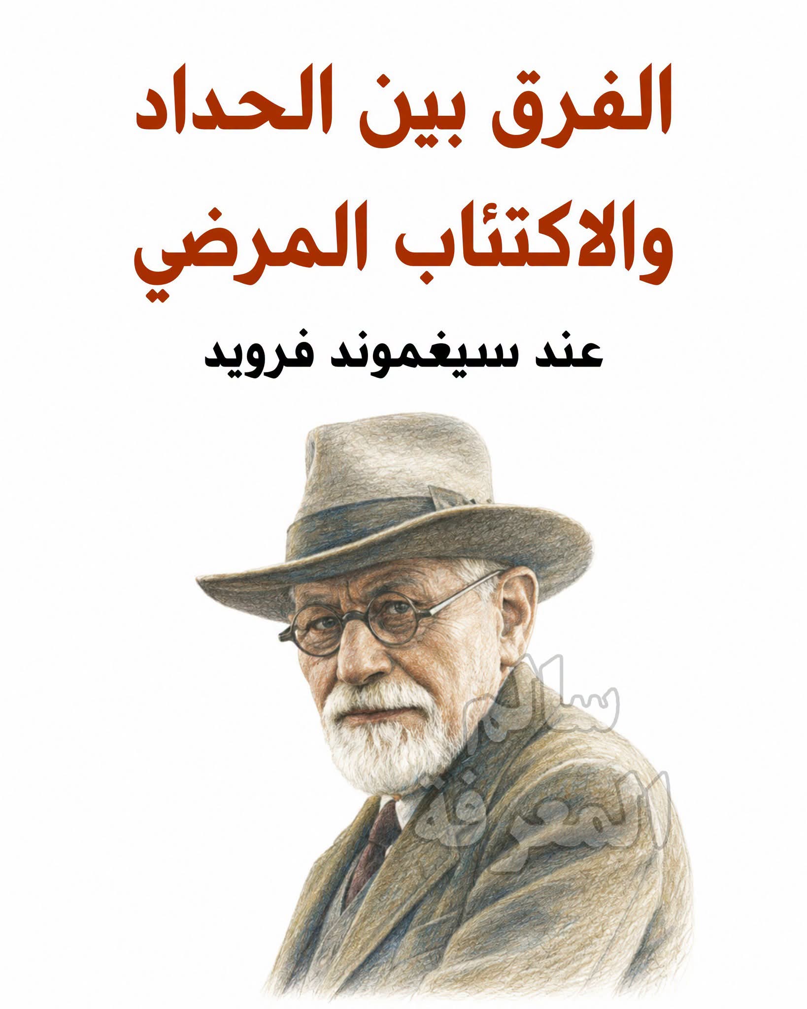 صورة مقال الفرق بين الحداد والاكتئاب المرضي عند سيغموند فرويد