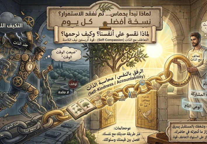 لماذا نقسو على أنفسنا أكثر من أي شخص آخر؟