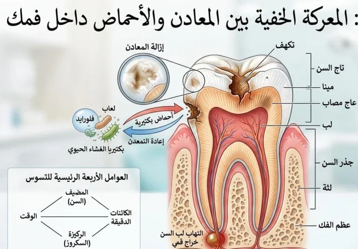 نشأت تسوّس الأسنان