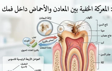 نشأت تسوّس الأسنان 