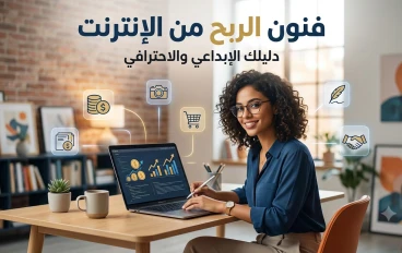 من الشاشه الى البنك : دليلك الشامل لتحويل وقتك على الانترنت الى الاستقلال الكامل ماديا