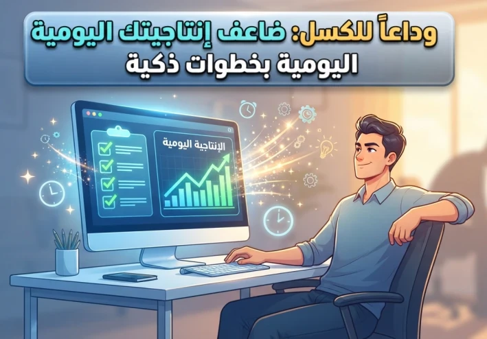 5 خطوات سحرية للتخلص من الكسل ومضاعفة إنتاجيتك يومياً