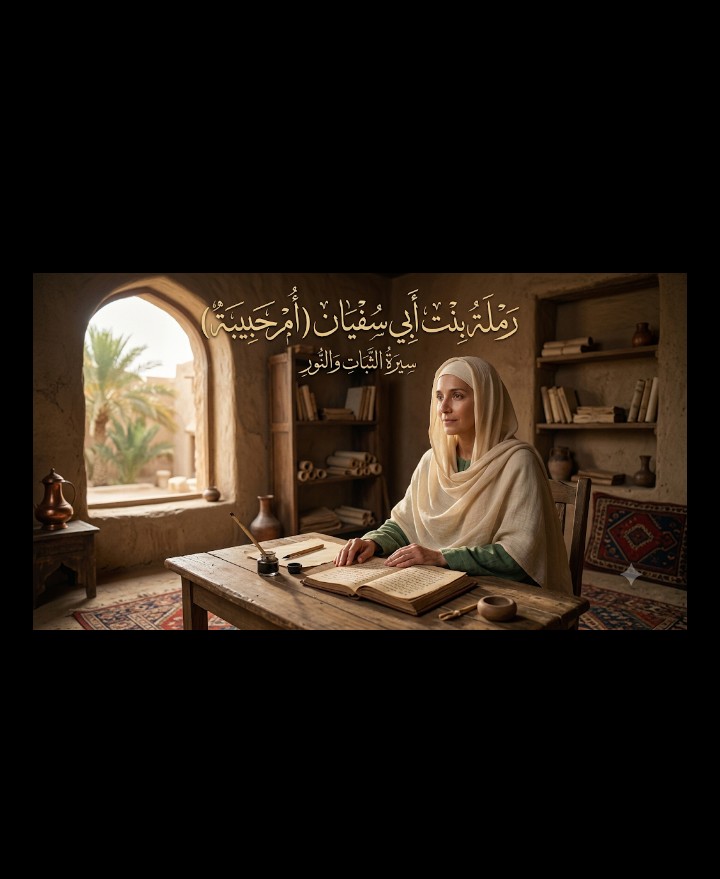 صورة مقال أم حَبـيبه رضى الله عنها وارضاها