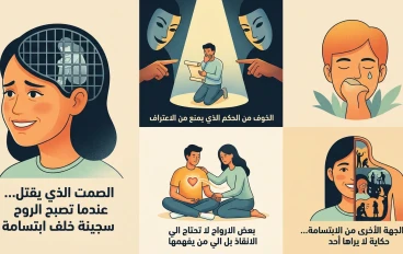 الصمت الذي يقتل... عندما تصبح الروح سجينة خلف ابتسامة