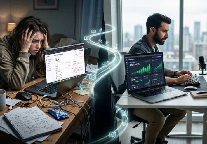 لماذا يفشل 90% من المبتدئين في الربح من الإنترنت؟ 10 أخطاء تمنعك من تحقيق أول دخل في 2026