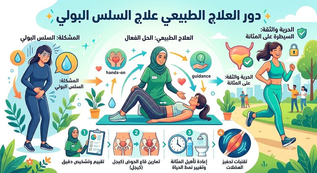 article image for استرد حريتك واطمئنانك: كيف يعيد العلاج الطبيعي التحكم لمشكلة السلس البولي؟
