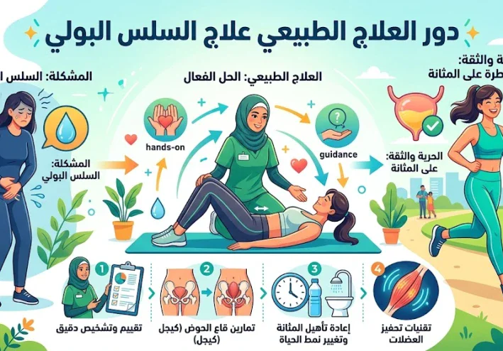 استرد حريتك واطمئنانك: كيف يعيد العلاج الطبيعي التحكم لمشكلة السلس البولي؟