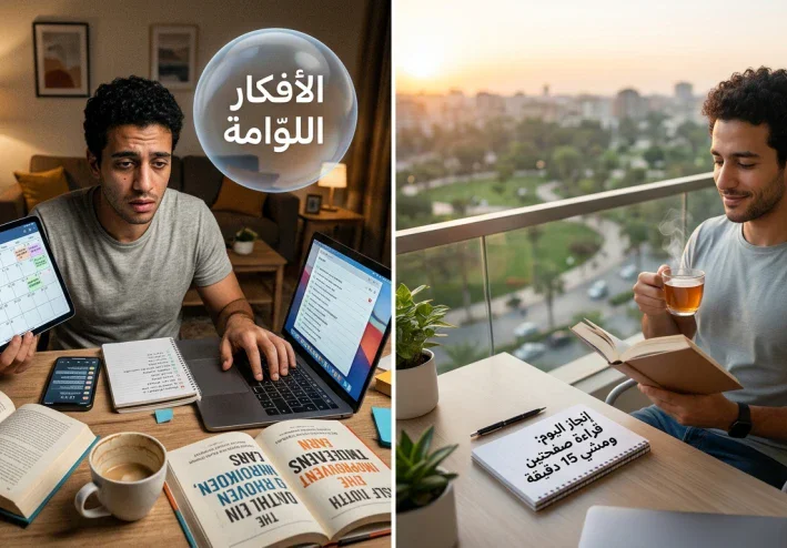 ​فخ "التطوير المستمر": لماذا لم تعد تكفينا المقاطع التحفيزية، وكيف ننجز حقاً؟