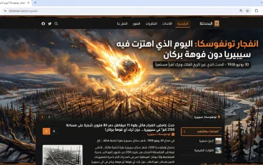 ظاهرة غريبة في التاريخ: انفجار تونغوسكا 30 يونيو 1908.. اليوم الذي اهتزت فيه سيبيريا دون فوهة بركان