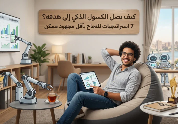 كيف يصل الكسول الذكي إلي هدفه ؟ 7 إستراتيجيات للنجاح ب أقل مجهود ممكن