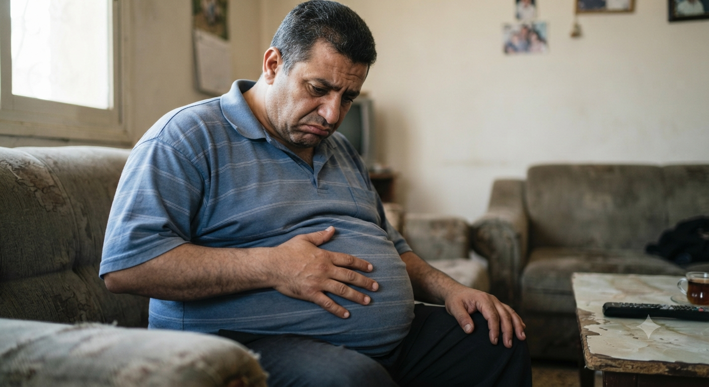 صورة مقال *الآليات الفسيولوجية لحرق دهون البطن (الكرش): كيف يعيد الجسم برمجة نفسه لخسارة الدهون الحشوية*