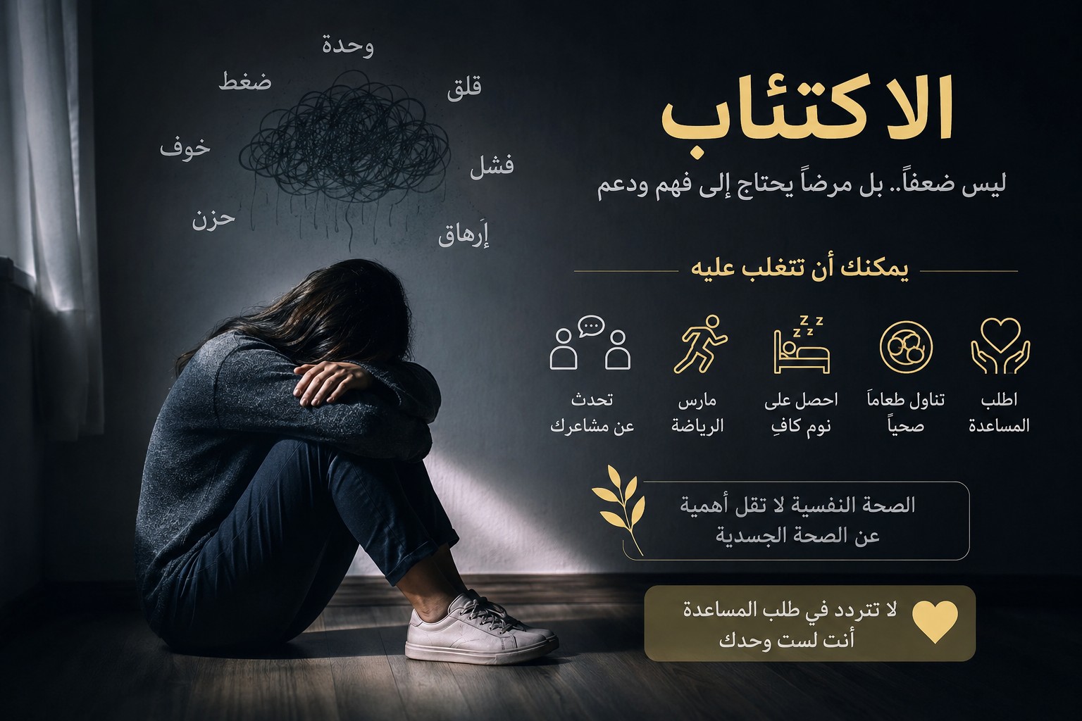 الاكتئاب.. أسبابه وأعراضه وطرق الوقاية منه