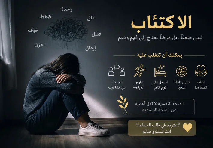 الاكتئاب.. أسبابه وأعراضه وطرق الوقاية منه