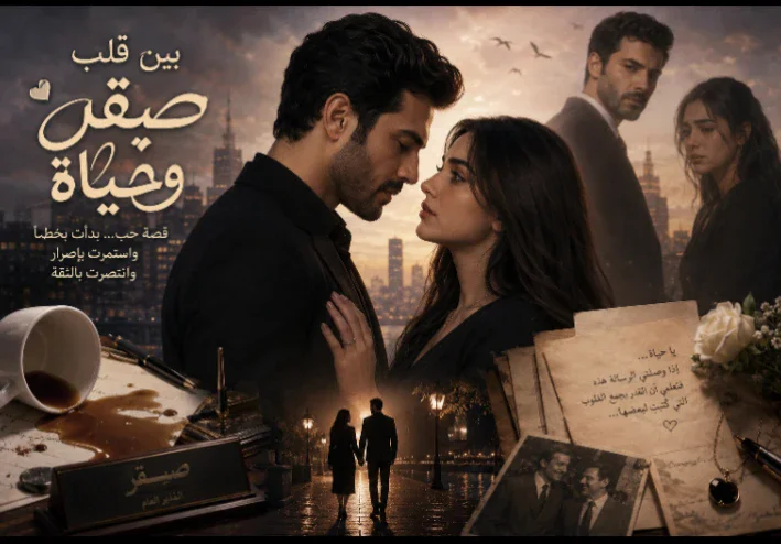 بين قلب صقر وحياة