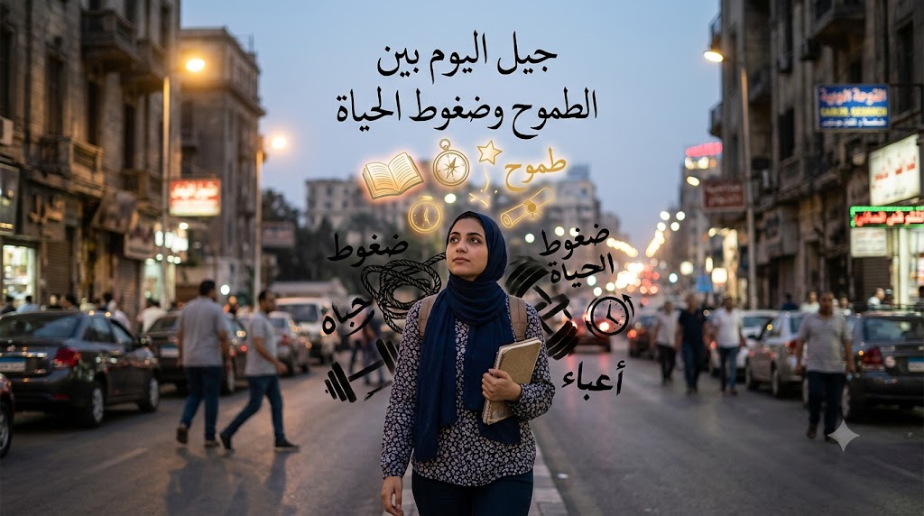 صورة مقال 🌍 جيل اليوم بين الطموح وضغوط الحياة