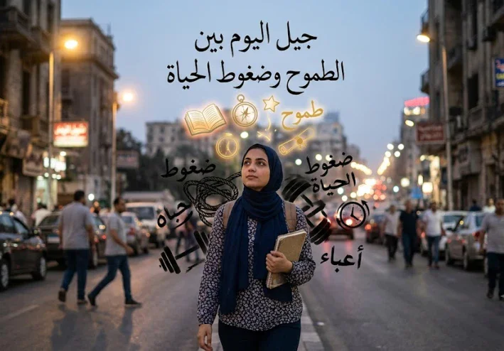 🌍 جيل اليوم بين الطموح وضغوط الحياة