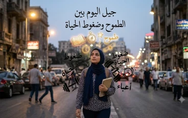 🌍 جيل اليوم بين الطموح وضغوط الحياة