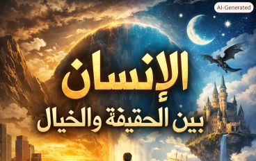 الإنسان بين الحقيقة والخيال