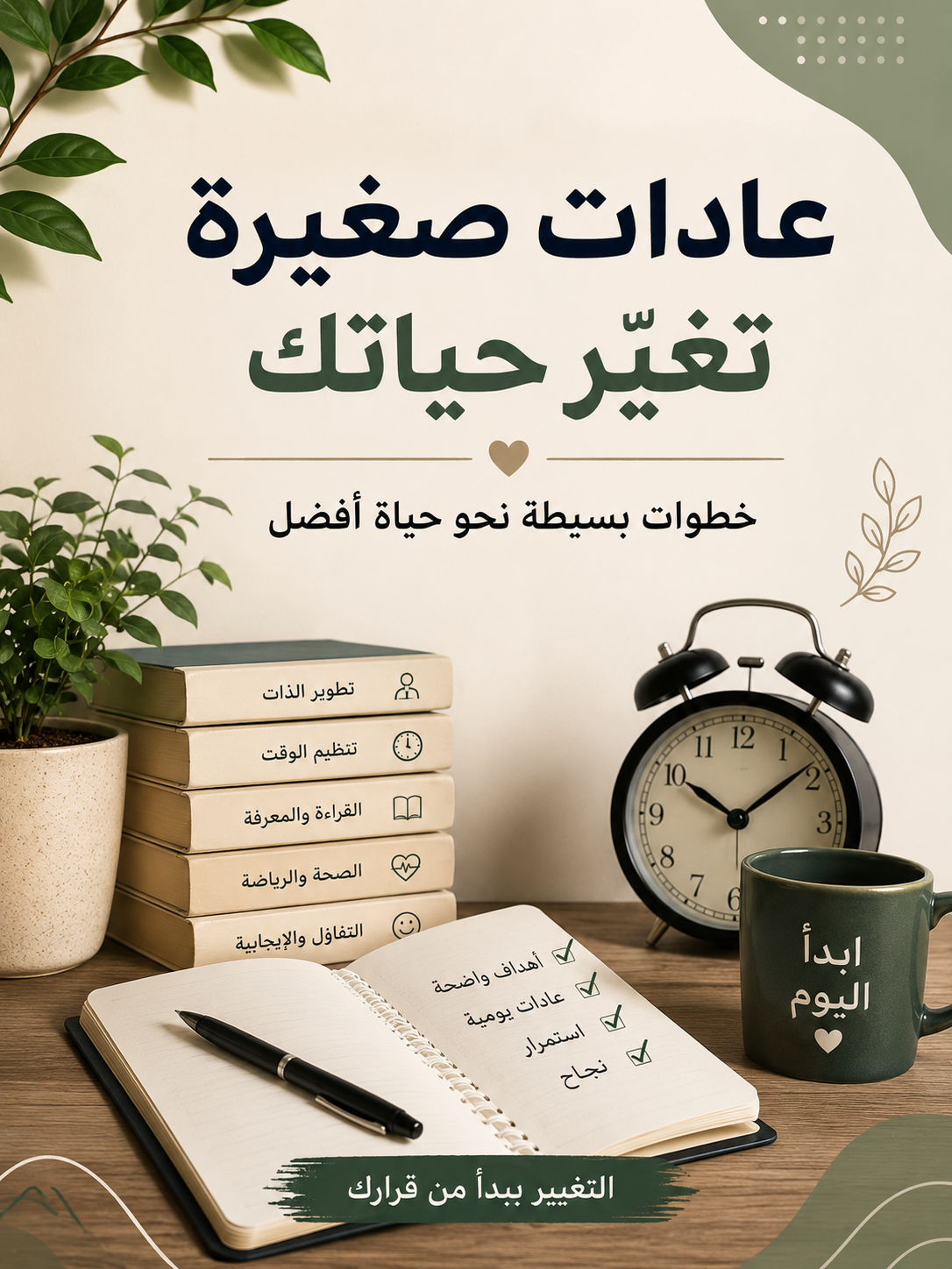  كيف تغير العادات اليومية الصغيرة حياتك إلى الأفضل؟