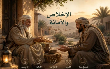 الرجل العجوز والمسافر والقطعة الذهبية