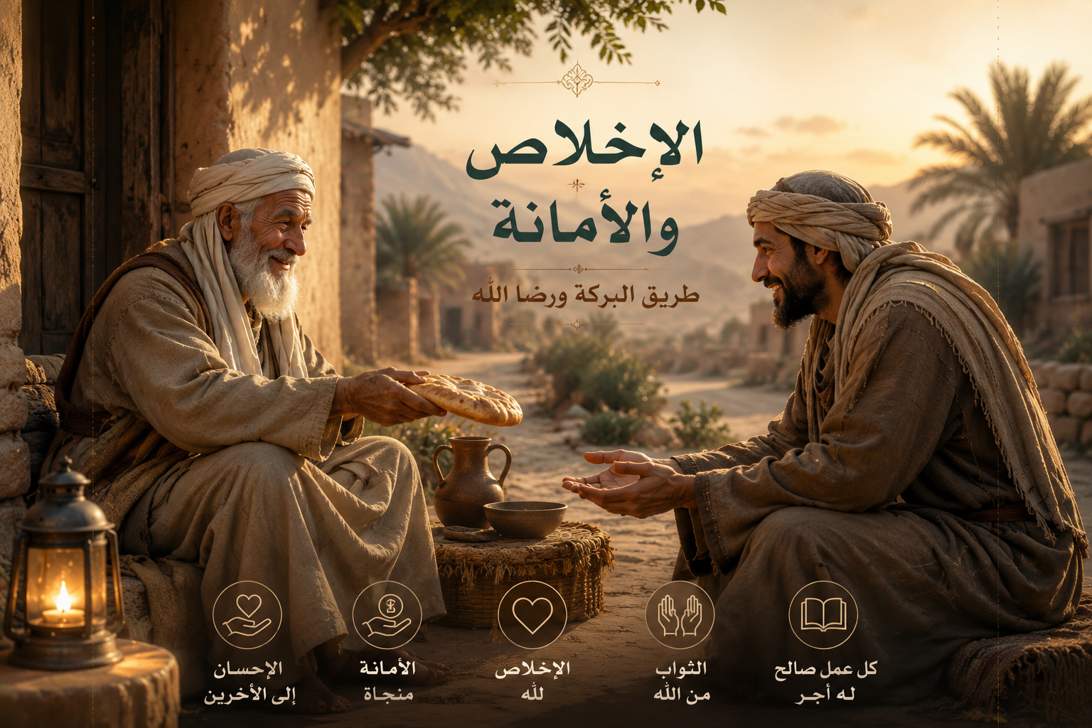 صورة مقال الرجل العجوز والمسافر والقطعة الذهبية