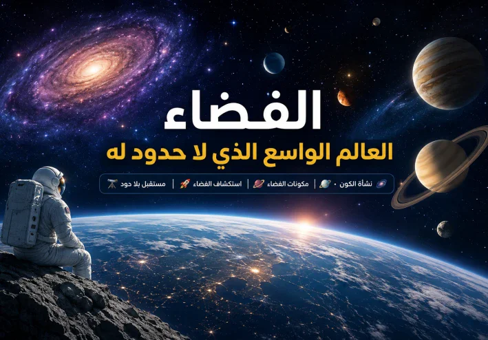 الفضاء العالم الواسع الذي لا حدود له