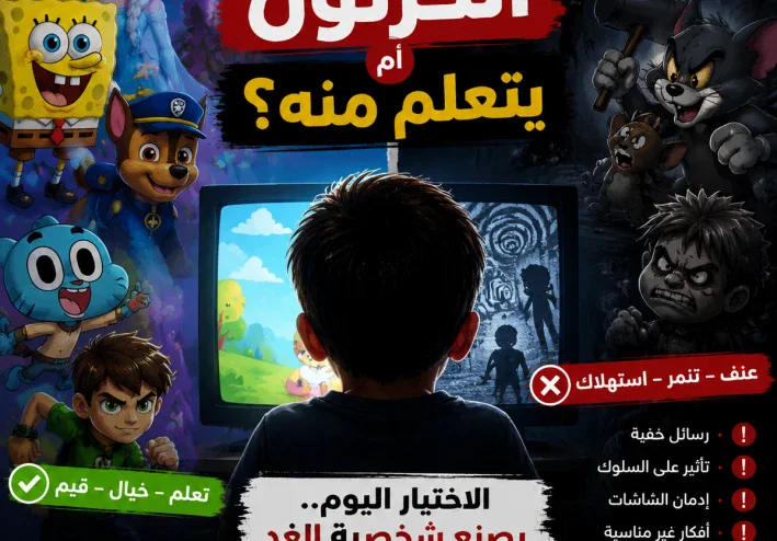 هل يشاهد طفلك الكرتون أم يتعلم منه؟ حقائق صادمة عن الرسائل الخفية في أفلام الكرتون