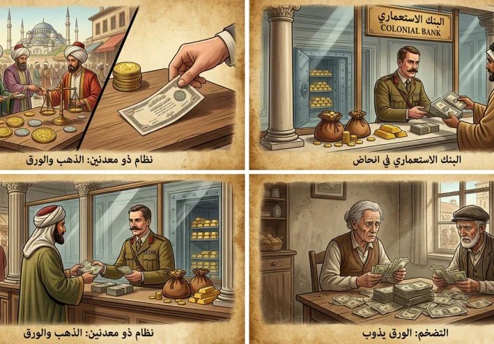 الخديعة الكبرى: البنوك الاستعمارية وآلية الاستيلاء على الثروات