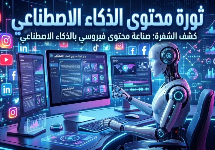 الذكاء الاصطناعي يعيد تعريف صناعة المحتوى: من الإبداع التقليدي إلى الإنتاج الذكي المتكامل