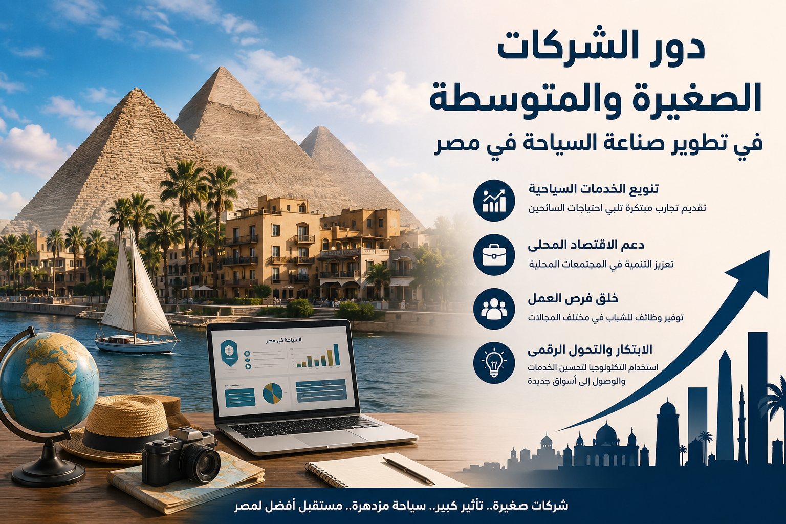 صورة مقال دور الشركات الصغيرة والمتوسطة في تطوير صناعة السياحة في مصر