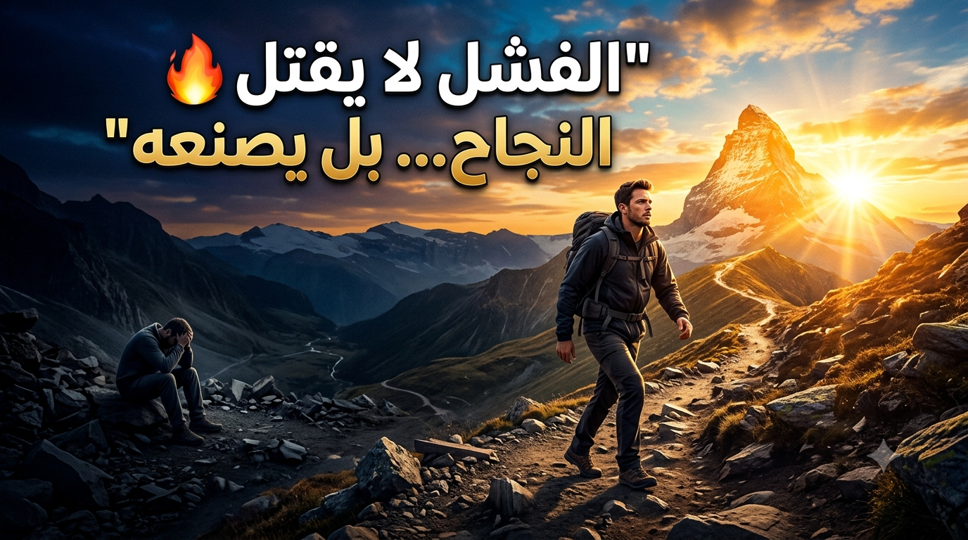 الفشل لا يقتل النجاح... بل يصنعه